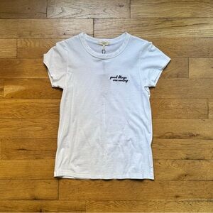 NWT Rag & Bone ‘good things are coming’ t-shirt (size: XS)